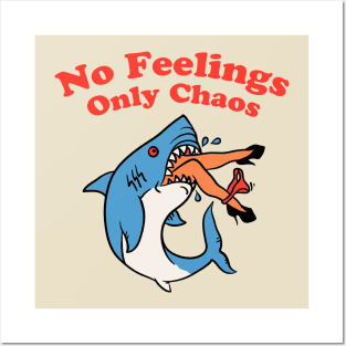 No Fellings Only Chaos Posters and Art